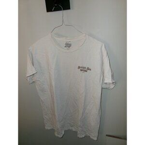 Blue 84 Buffalo Bar Top of the Rock Graphic T-Shirt Cream Mens L